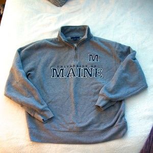 University of Maine Jansport 1/4 Zip Sweatshirt